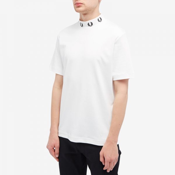 Fred Perry Laurel Wreath High Neck T-Shirt