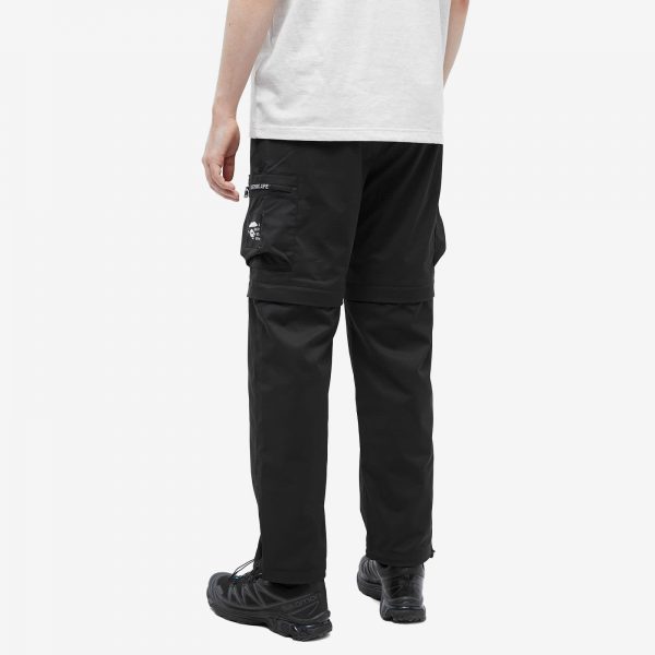 A Bathing Ape Side Pocket Detachable Relaxed Fit Pant