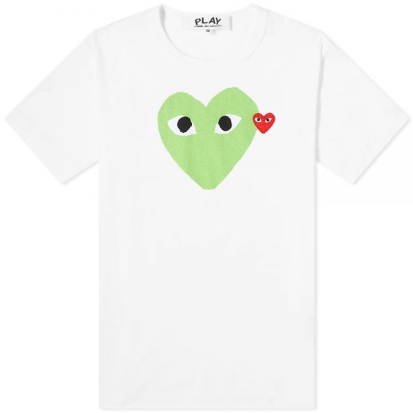 Comme des Garcons Play Red Heart Colour Heart T-Shirt