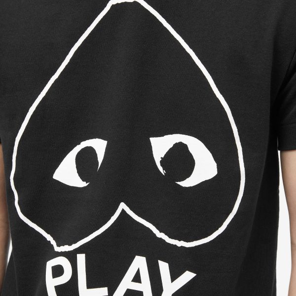 Comme des Garcons Play Inverted Heart Logo T-Shirt