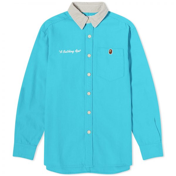 A Bathing Ape Logo Work Shirt