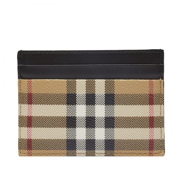 Burberry Sandon Check Card Holder