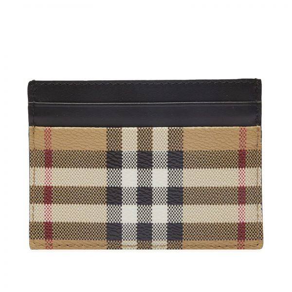 Burberry Sandon Check Card Holder