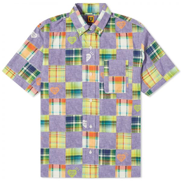 Human Made Short Sleeve Patchwork Print Shirt