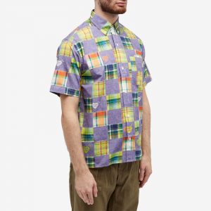 Human Made Short Sleeve Patchwork Print Shirt