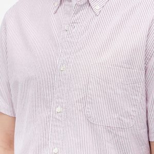 Beams Plus BD Candy Stripe Short Sleeve Shirt