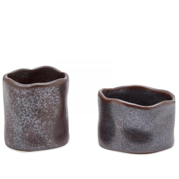 ferm LIVING Uneru Mini Plant Pots – Set of 2