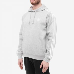 Adidas 3 Stripe Hoodie