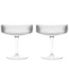 ferm LIVING Ripple Champagne Saucer - Set of 2