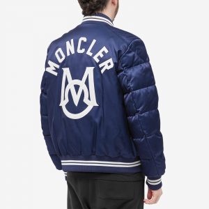 Moncler Dives Varsity Bomber Jacket