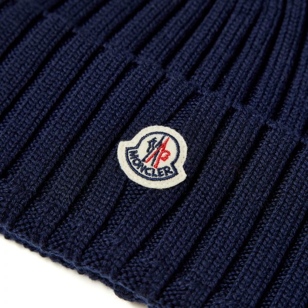 Moncler Logo Beanie Hat