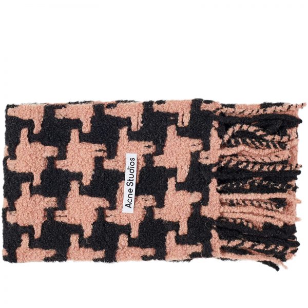 Acne Studios Vadik Houndstooth Scarf