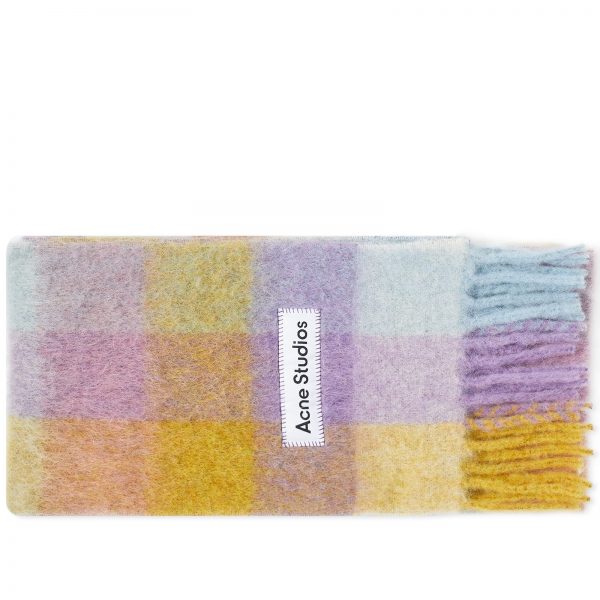 Acne Studios Vally Check Scarf