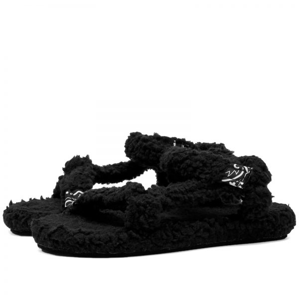 Arizona Love Trekky Faux Fur Sandals