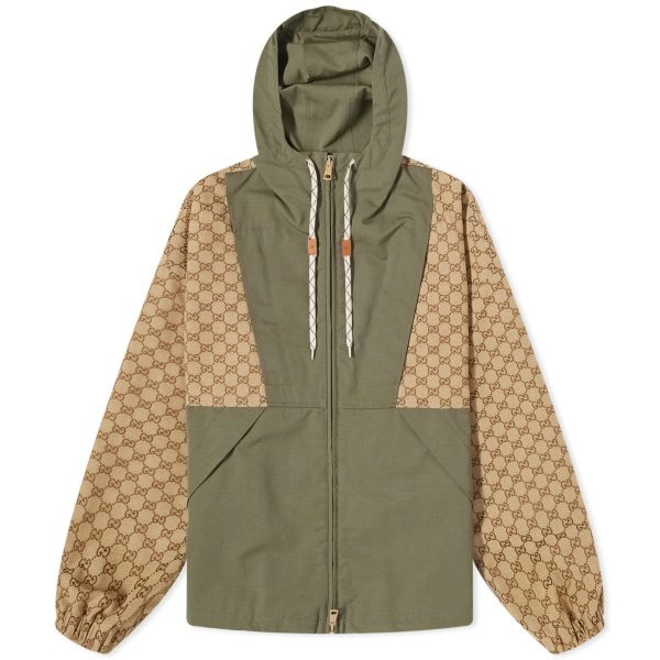 Gucci GG Jacquard Hooded Jacket