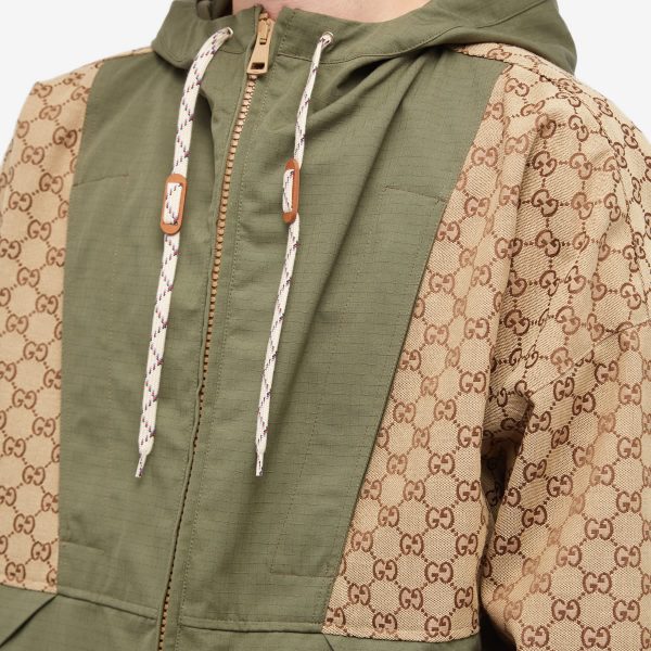 Gucci GG Jacquard Hooded Jacket