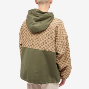 Gucci GG Jacquard Hooded Jacket