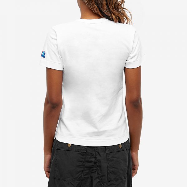 Comme des Garçons Play Women's Invader Sleeve T-Shirt