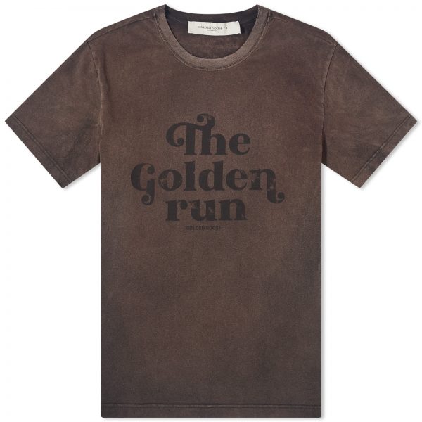 Golden Goose Golden Run Print T-Shirt