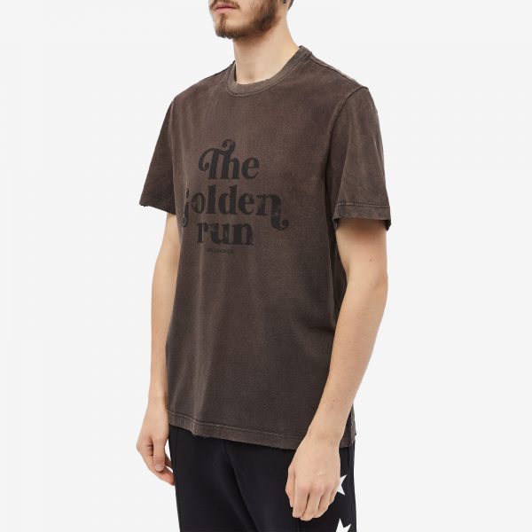 Golden Goose Golden Run Print T-Shirt