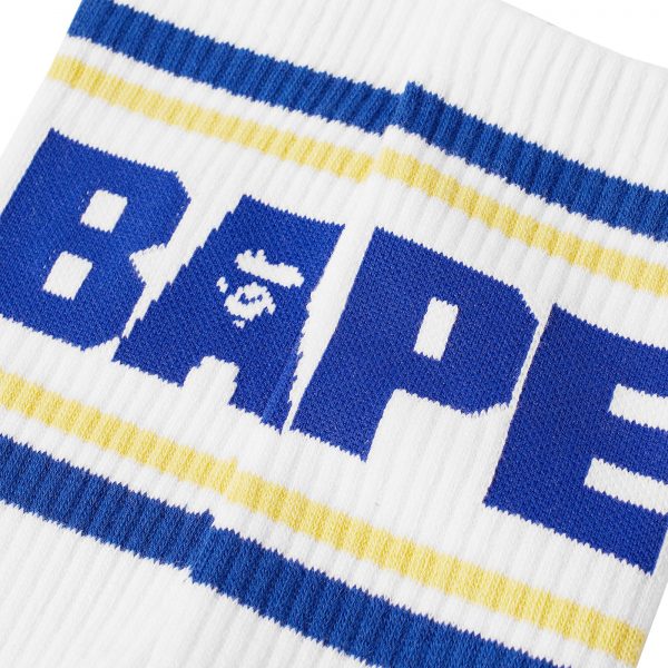 A Bathing Ape Bape Line Socks