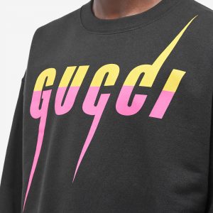 Gucci Blade Logo Crew Sweat