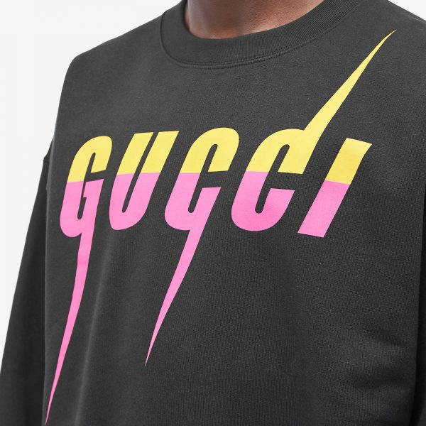 Gucci Blade Logo Crew Sweat