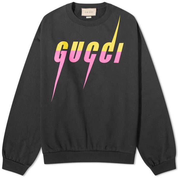 Gucci Blade Logo Crew Sweat