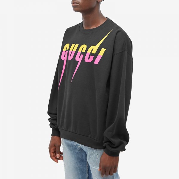 Gucci Blade Logo Crew Sweat