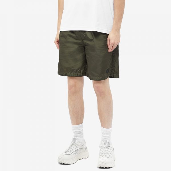 Moncler Badge Logo Swim Shorts