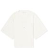 Off-White Small Arrow Pearls Logo Crop T-Shirt