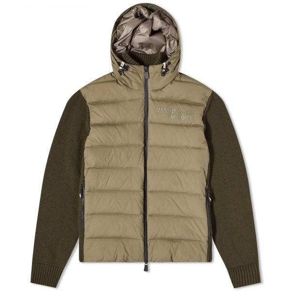 Moncler Grenoble Padded Knit Jacket