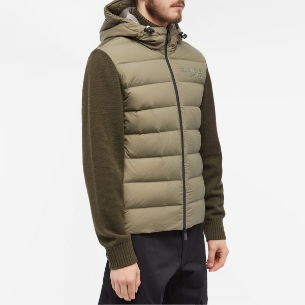 Moncler Grenoble Padded Knit Jacket