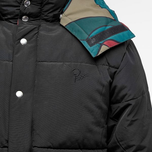 By Parra Trees In Wind Puffer Jacket