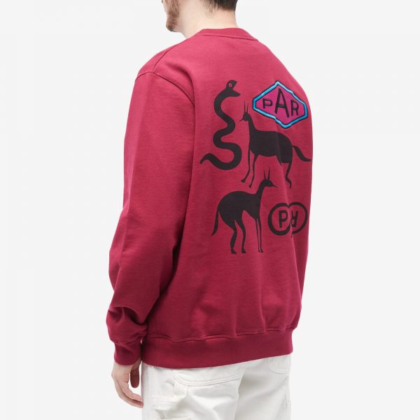 By Parra Snaked By Ahorse Crew Sweat