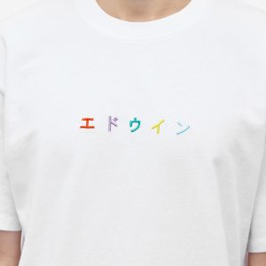 Edwin Katakana Embroidery T-Shirt