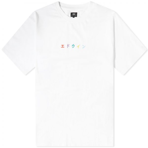 Edwin Katakana Embroidery T-Shirt