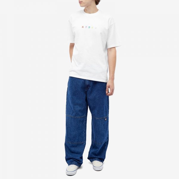 Edwin Katakana Embroidery T-Shirt