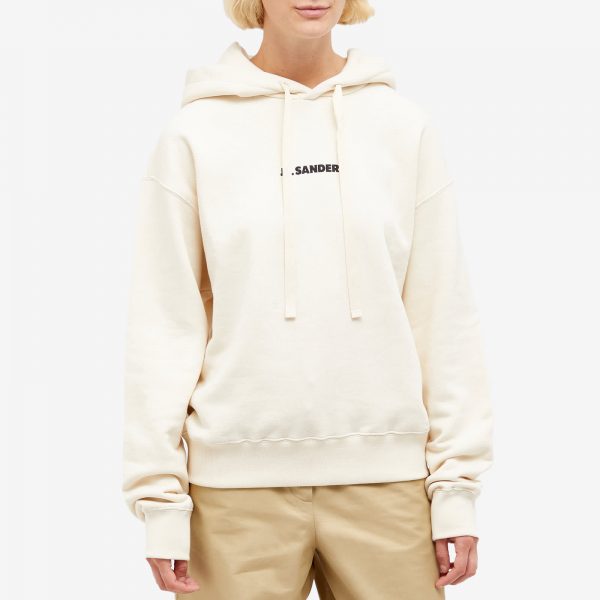 Jil Sander Logo Hoodie