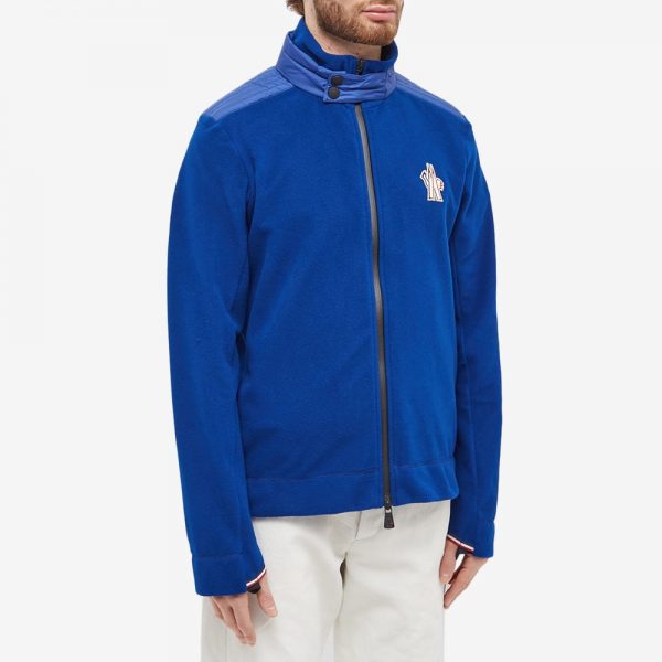 Moncler Grenoble Tricolour Zip Fleece