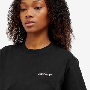 Carhartt WIP Script Embroidery Logo T-Shirt