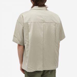 Uniform Bridge Two Pocket Open Collar Short Sleeve Shirt