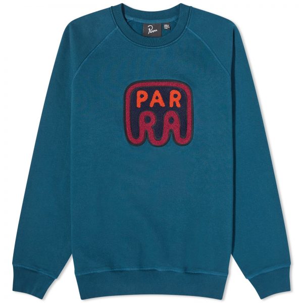 By Parra Fast Food Logo Crew Sweat