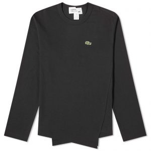 Comme des Garçons SHIRT x Lacoste Long Sleeve Asymmetric T-Shirt