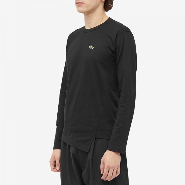 Comme des Garçons SHIRT x Lacoste Long Sleeve Asymmetric T-Shirt