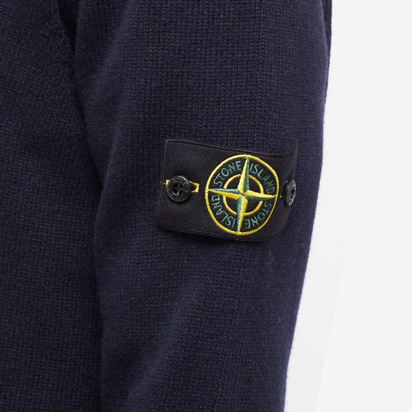 Stone Island Reverse Seam Lambswool Crew Knit