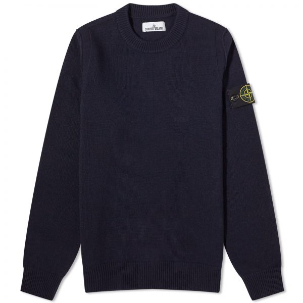 Stone Island Reverse Seam Lambswool Crew Knit