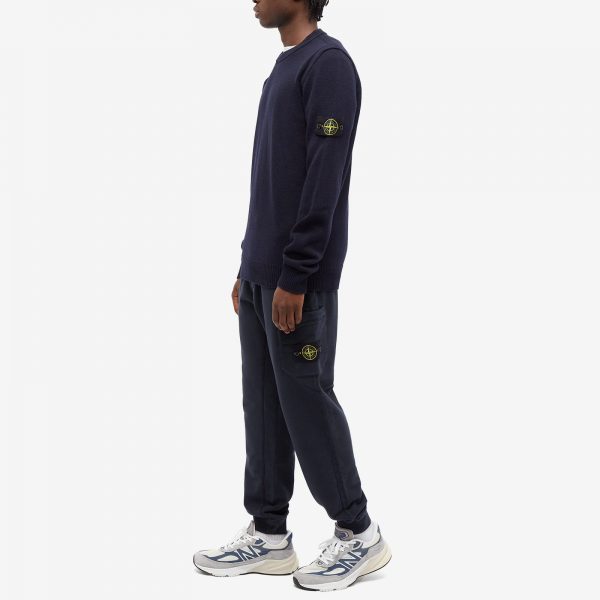 Stone Island Reverse Seam Lambswool Crew Knit