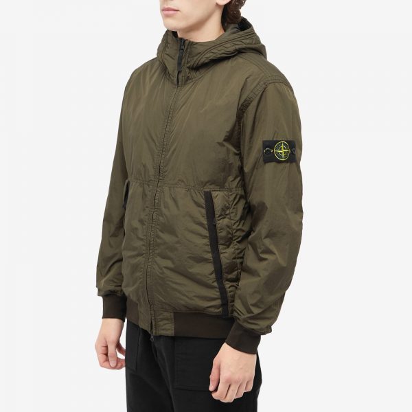 Stone Island Crinkle Reps Hooded Jacket