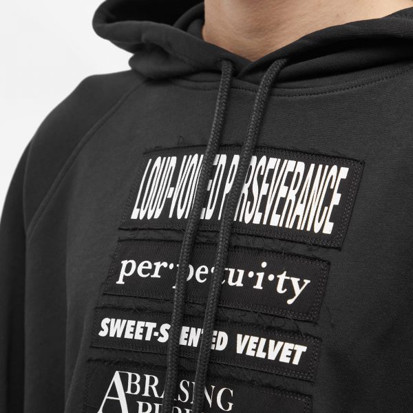 Fred Perry x Raf Simons Printed Hoodie